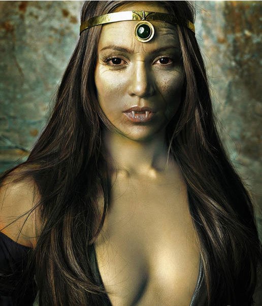 Jennifer Lopez Zombie Makeup