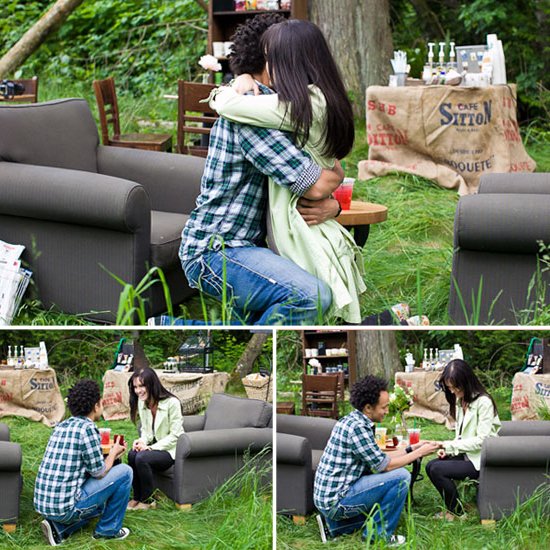 10 megható lánykérés