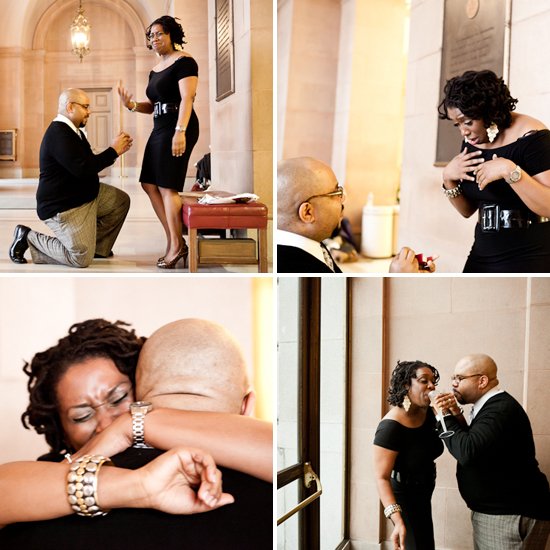 10 megható lánykérés