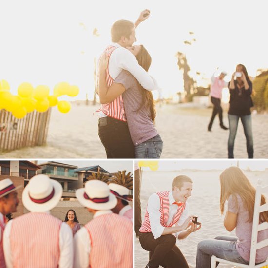 10 megható lánykérés