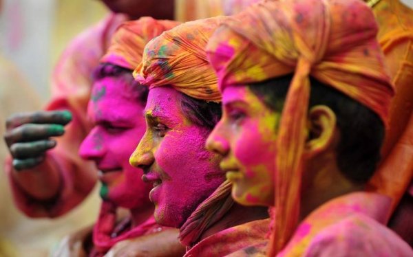 holi fesztivál India