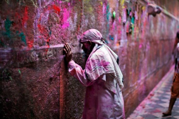 holi fesztivál India