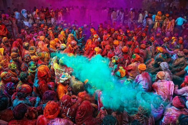 holi fesztivál India