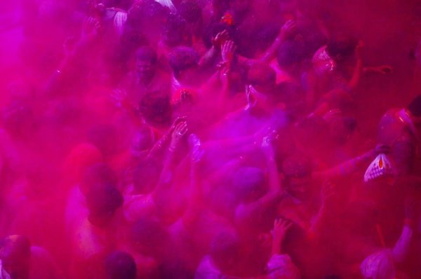 holi fesztivál India