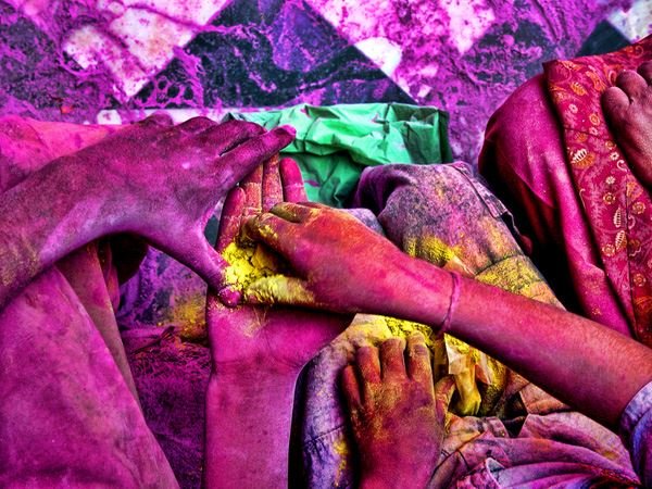 holi fesztivál India