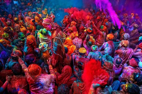 holi fesztivál India