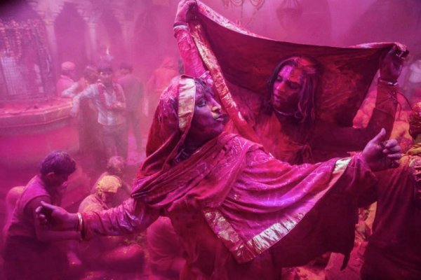 holi fesztivál India
