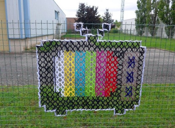 Keresztszemes street art