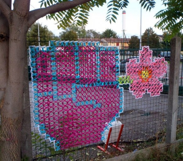 Keresztszemes street art