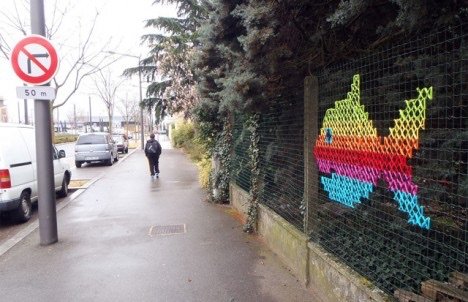 Keresztszemes street art