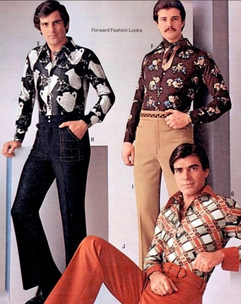 70-es évek férfidivat