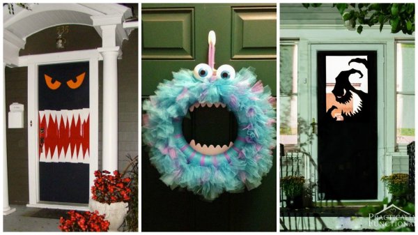 halloween door decoration